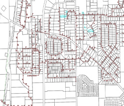 Sanitary Sewer Map